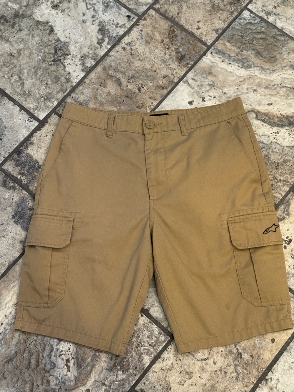 Alpinestars Men’s Khaki Cargo 🩳 Shorts
